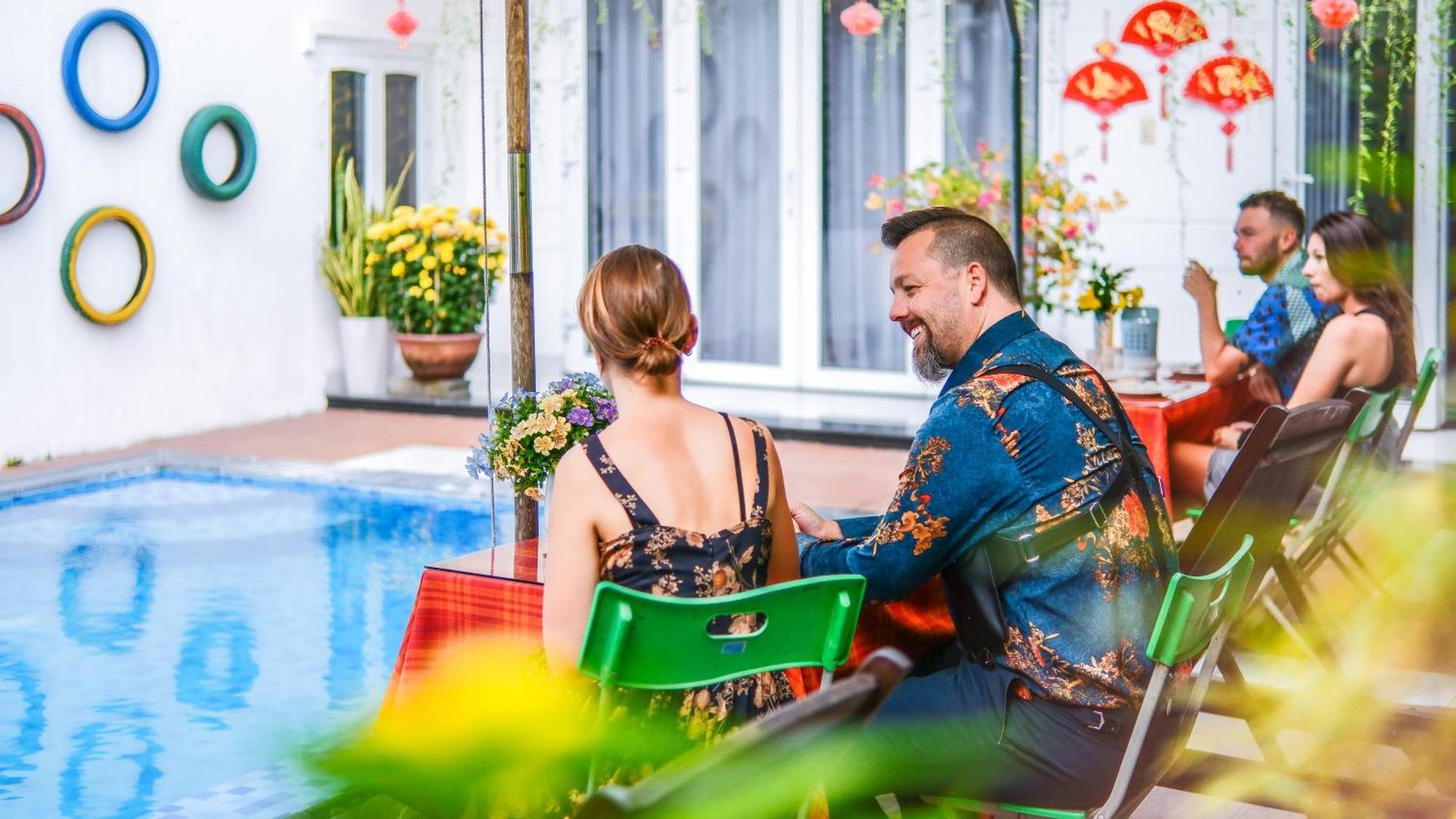 Oleander Garden Homestay Хоян Екстер'єр фото